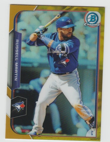 2015 BOWMAN CHROME RUSSELL MARTIN  26 OF 50