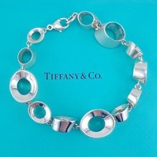 RARE Tiffany & Co. Frank Gehry Morph Chain Bracelet Sterling Silver