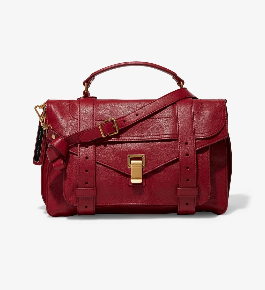 【PROENZA SCHOULER】 NEW Proenza Schouler PS1 Medium Burgundy /$1,780 | eBay
