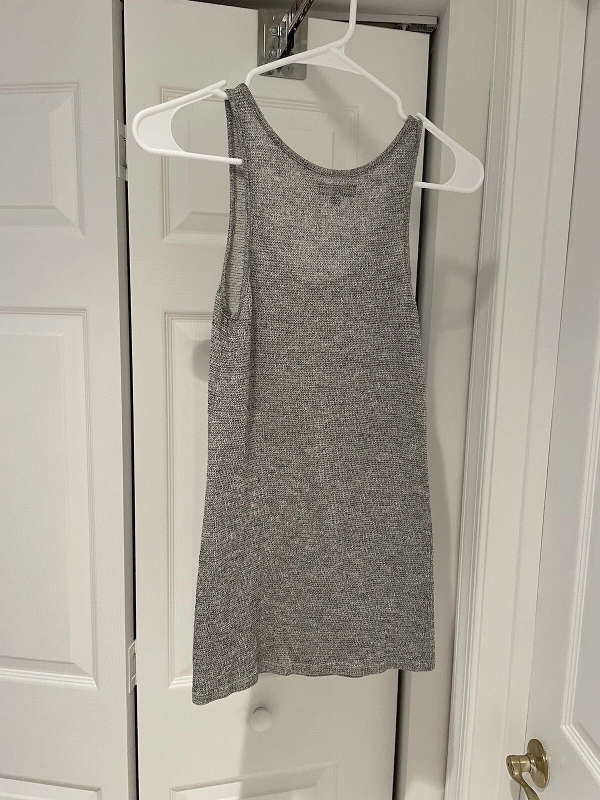 beyond-yoga metallic sleeveless tank-top