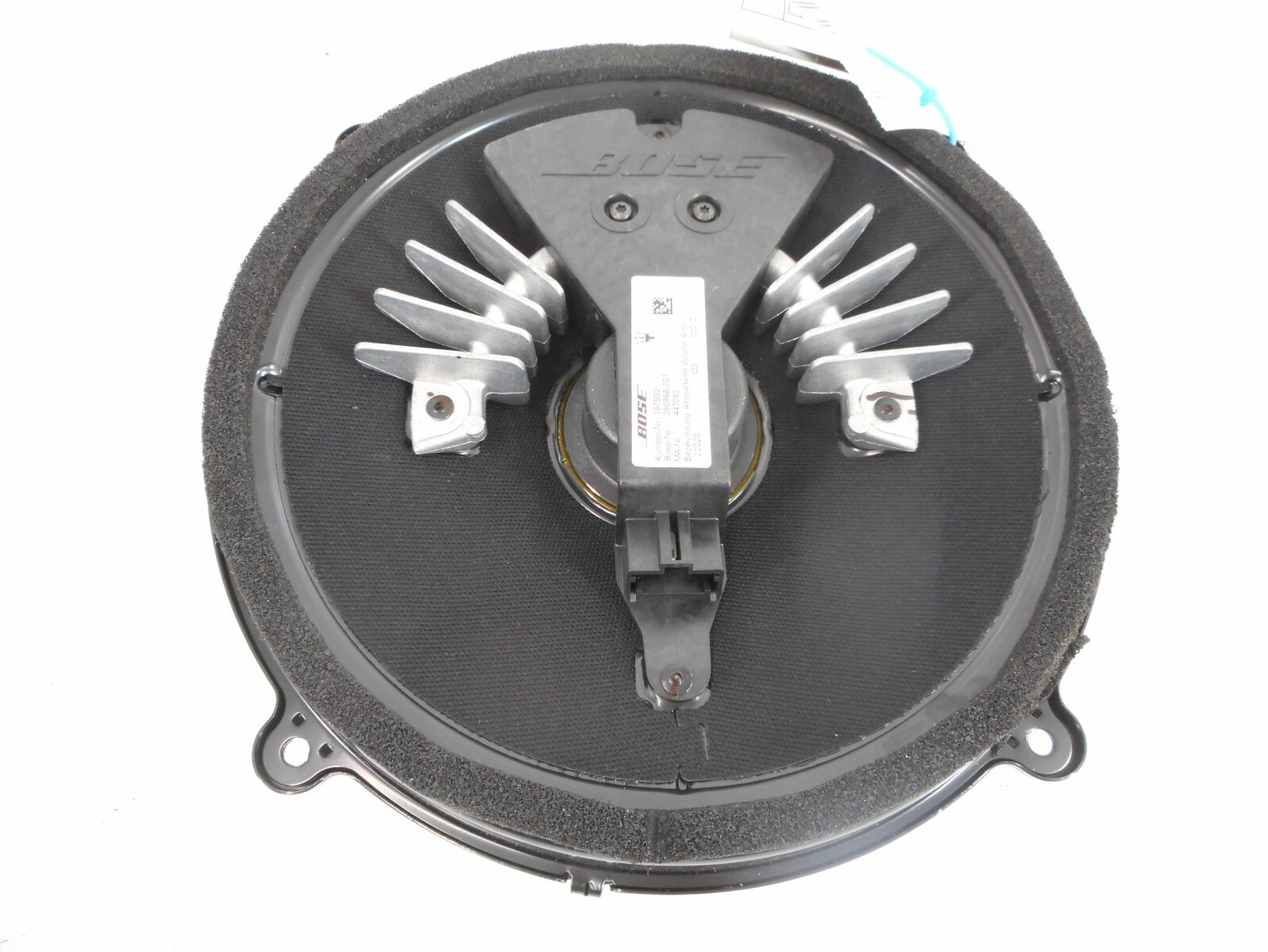 Maserati Quattroporte M139 Subwoofer Speaker Trunk Mounted BOSE OEM 2012 12