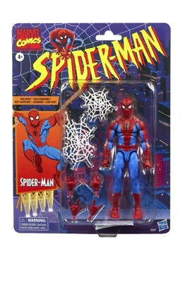 Marvel Legends Series Spider-Man Retro Cell Shaded 6-inch Figure