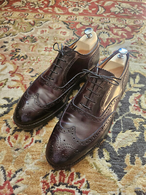 Alden 974 Color 8 Shell Cordovan Wing Tip Bal | Alden Model Alden 974 Color 8 Shell Cordovan Wing Tip Bal | Alden Model