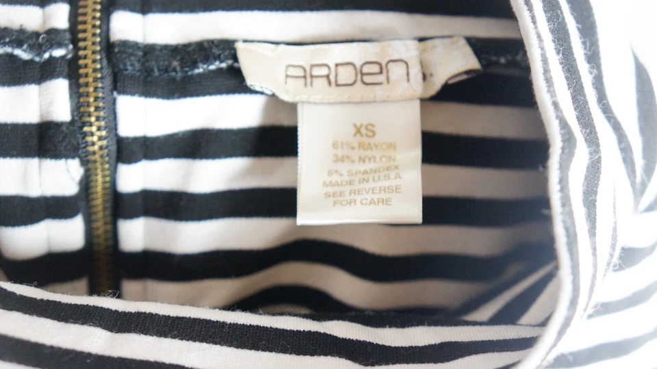Arden B. Mujer Falda Informal XS 23" Cintura 14" Largo Hecha en EE. UU. Foto 3 de 3