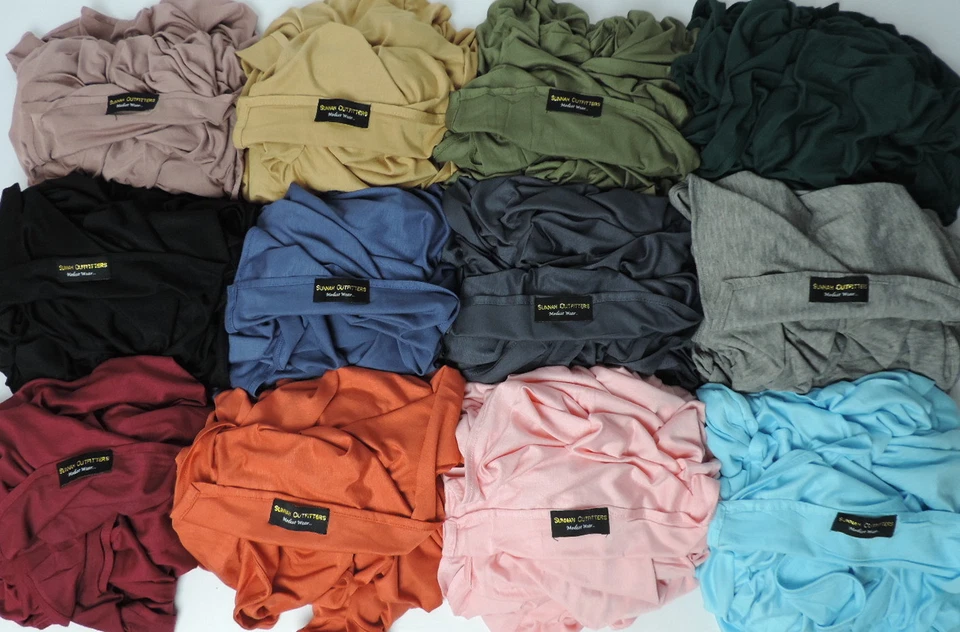 Премиум хлопок Джерси размер маленький / средний / макси хиджаб шарф мусульманский головной убор - Изображение 3 из 3