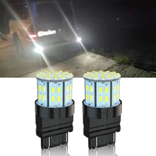 3156 LED Backup Reverse Light Bulbs Kit 2pc 6000K For Lincoln Town Car 1989-2011
