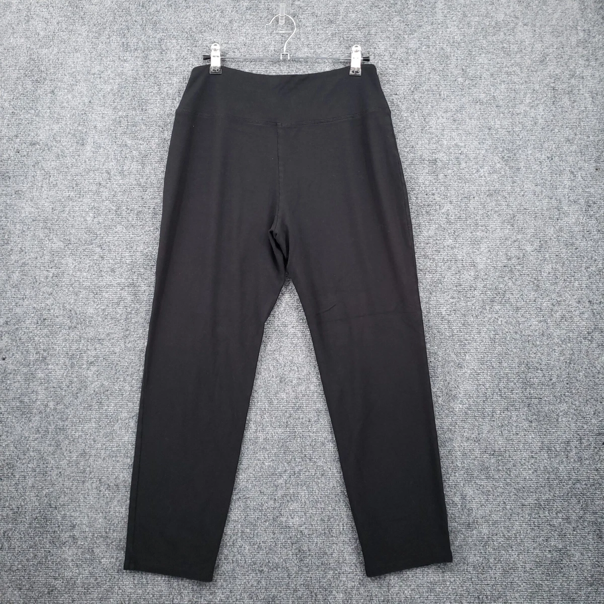 J. Jill Pants Women XS Petites Black Ankle Mid Rise Wearever