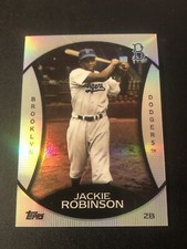 2010 Topps Wal-Mart Platinum Legends Chrome Cereal Jackie Robinson #PC15 HOF