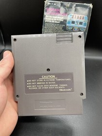 Urban Champion HANGTAB BOX No Code Or Manual! (Nintendo NES)  Game & Box Only