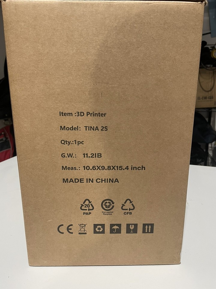 Entina 3d Printer Tina S2. Brand New. eBay