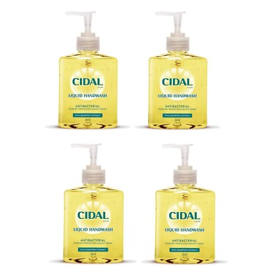 4x CIDAL flüssige antibakterielle Handwäsche mit Traubenfruchtextrakt 250ml