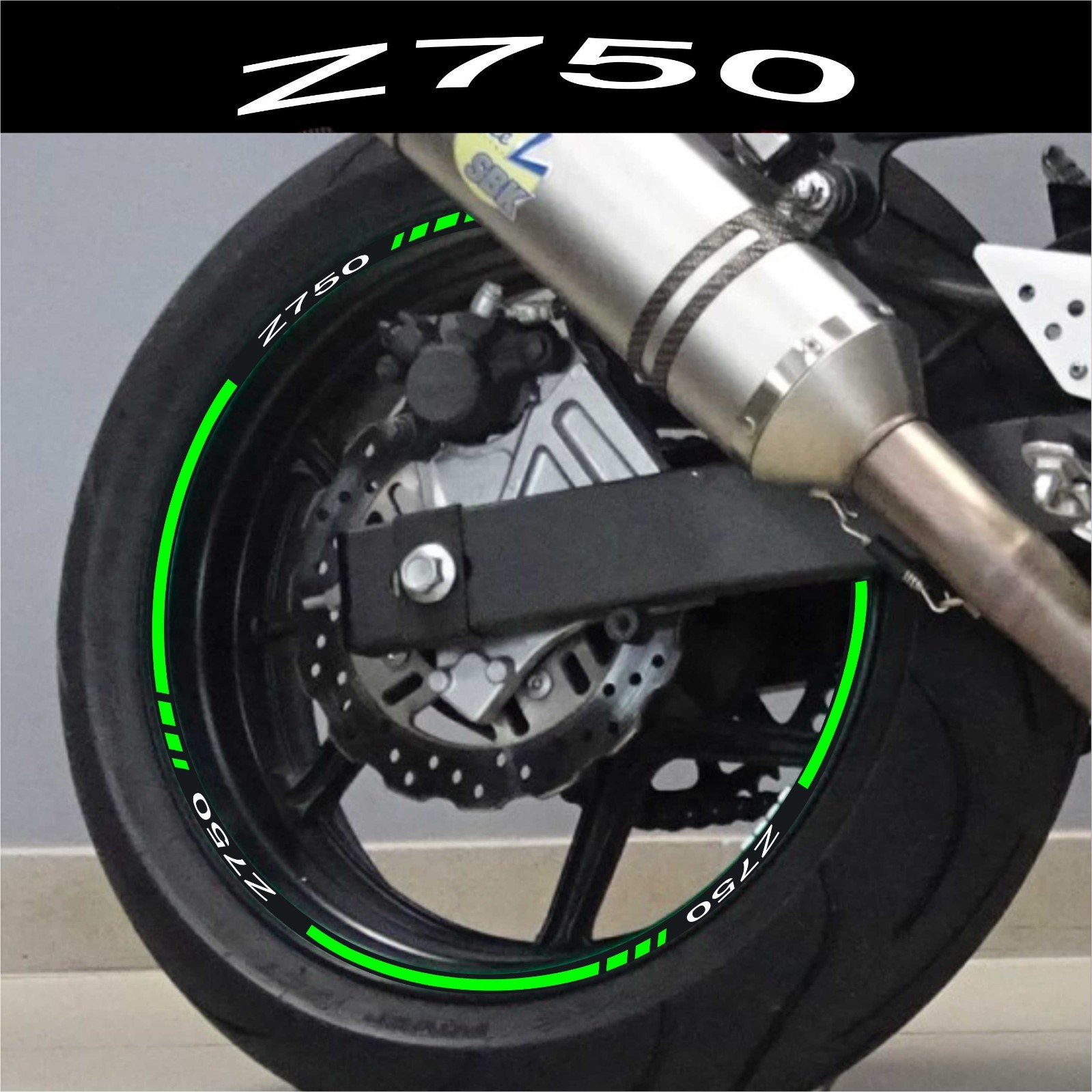Stickers Jante Z750 d’occasion