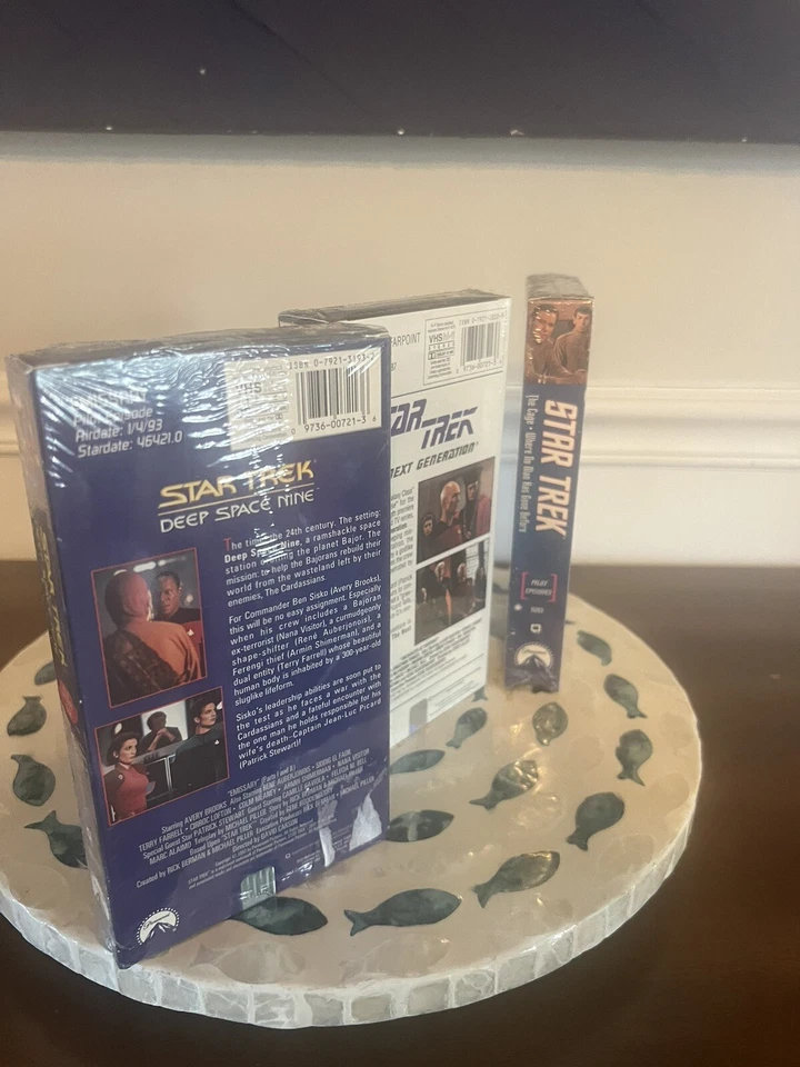Star Trek The Beginnings Pilot Episodes VHS Set Next Generation, Deep Space Nine - Image 3 of 4