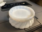 Vintage Fenton White Milk Glass Vase Base Only