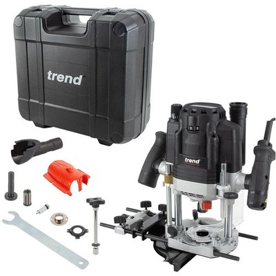 Trend T8 15A 1/2 Inch Dual-Mode Plunge Workshop Router