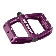 Spank Spoon 110 Pedals - Platform Aluminum 110mm Wide Purple