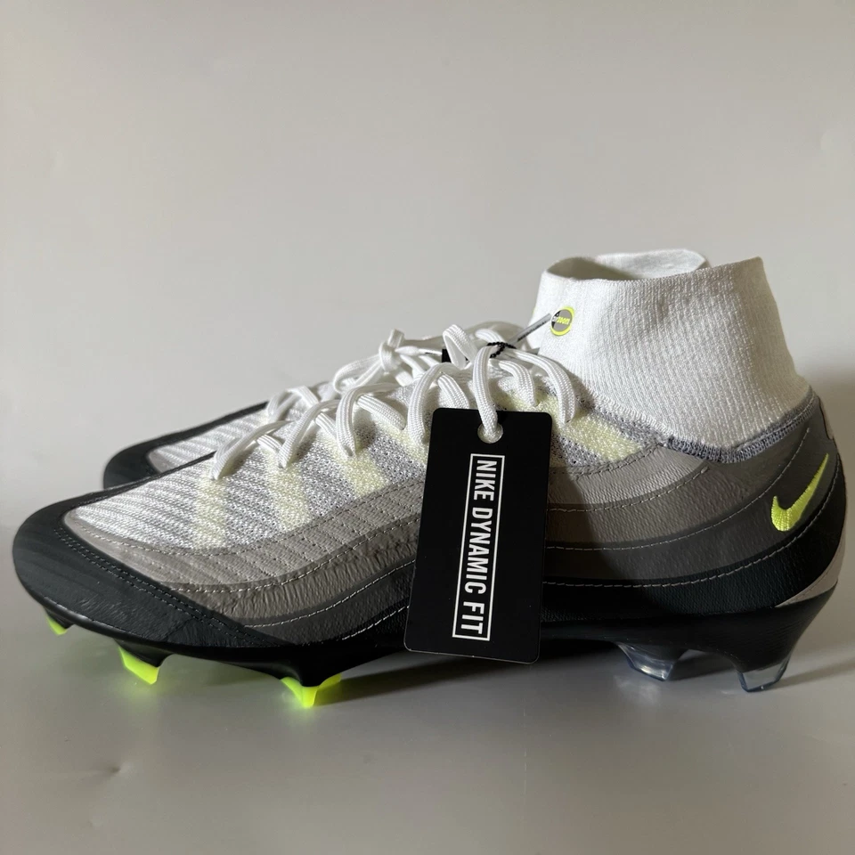 Nike Men’s Size 12.5 Mercurial Superfly 10 Elite FG Soccer Cleats HV9916-001 NEW - Image 3 of 4