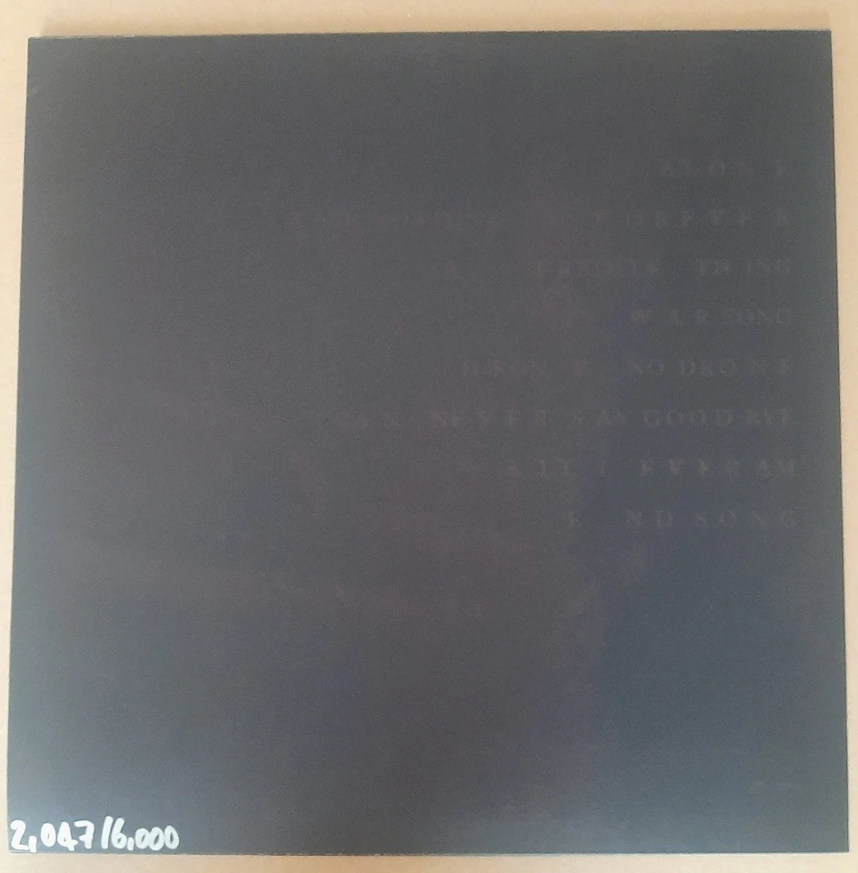 THE CURE SONGS OF A LOST WORLD 2024 NUMBERED PICTURE DISC HEAT SENSITIVE SLEEVE - Image 4 of 4