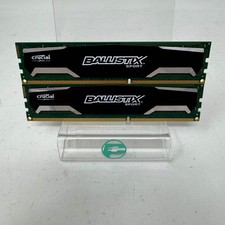 Crucial Ballistix 8GB 2x4GB RAM DDR3 1600MHz BLS8G3D1609DS1S00