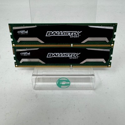 Crucial Ballistix 8GB (2x4GB) RAM DDR3 1600MHz BLS8G3D1609DS1S00