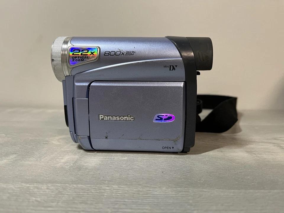 Panasonic PV-GS2 Blue MiniDV Camcorder Video Camera - Tested & Working (Y17) - Image 3 of 4