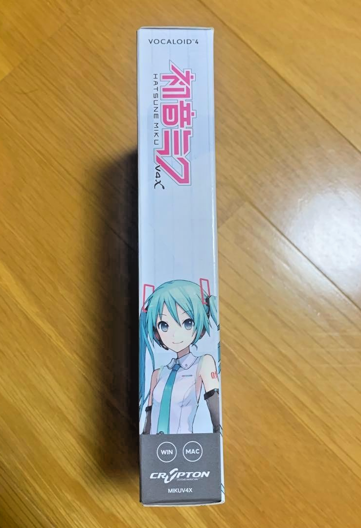 Hatsune Miku V4X ボカロソフトウェア Hatsune Miku V4X Vocaloid4 Software English Included Cubase LE
