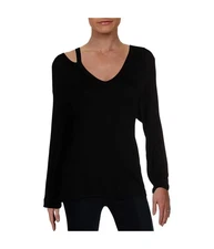 I.N.C Womens Cutout Cold Shoulder Blouse