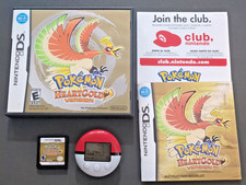 Pokemon HeartGold Version CIB  Pokewalker Nintendo DS Authentic