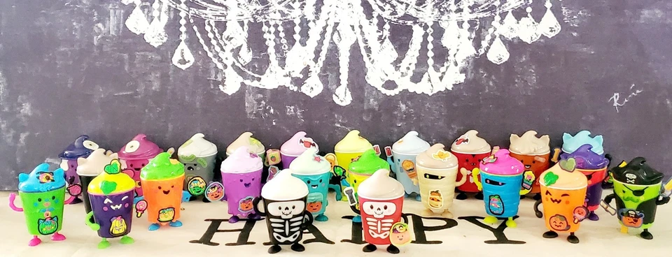 ☠️ CONJUNTOS EXCLUSIVOS DE 2024 e 2025 WENDY'S FROSTY FRiGHTS COM VARIiANTS + BONE CHiLLER - Imagem 4 de 4