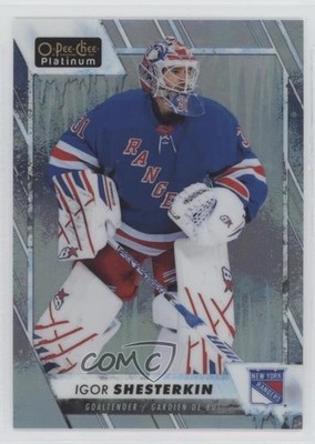 2023-24 O-Pee-Chee Platinum Arctic Freeze 21/99 Igor Shesterkin #41 1j6p