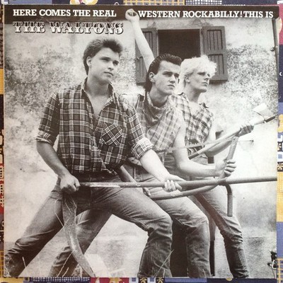 The Waltons Here Comes The Real Western Rockabilly! (EP, 12 , 45RPM) Psychobilly