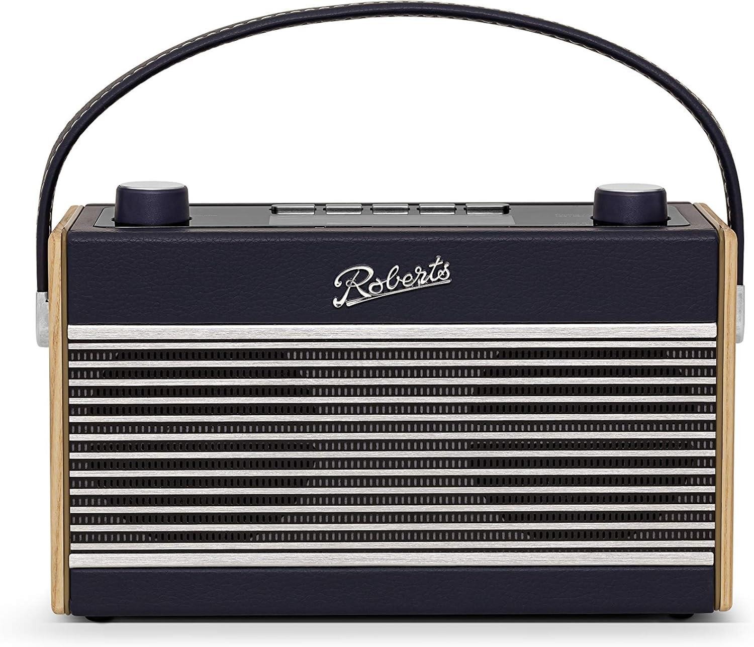 Roberts RAMBLER FM DAB+ Stereo Digital Radio with Bluetooth - Navy Blue
