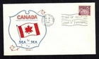 Canada #450, 1966 5¢ C.P.A. Conference Artopages cachet FDC