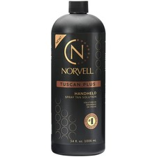Norvell Tuscan Plus Sunless Spray Tan Solution 34 fl oz, 34 Fl Oz Pack of 1 