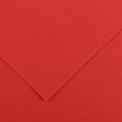 25 Pack - Canson Colorline Sheet 8.5''X11''-Red - 5A0036C3-1H7FM