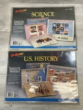 GeoSafari Card Sets Electronic Learning Cards U.S. History Science Lot Complete