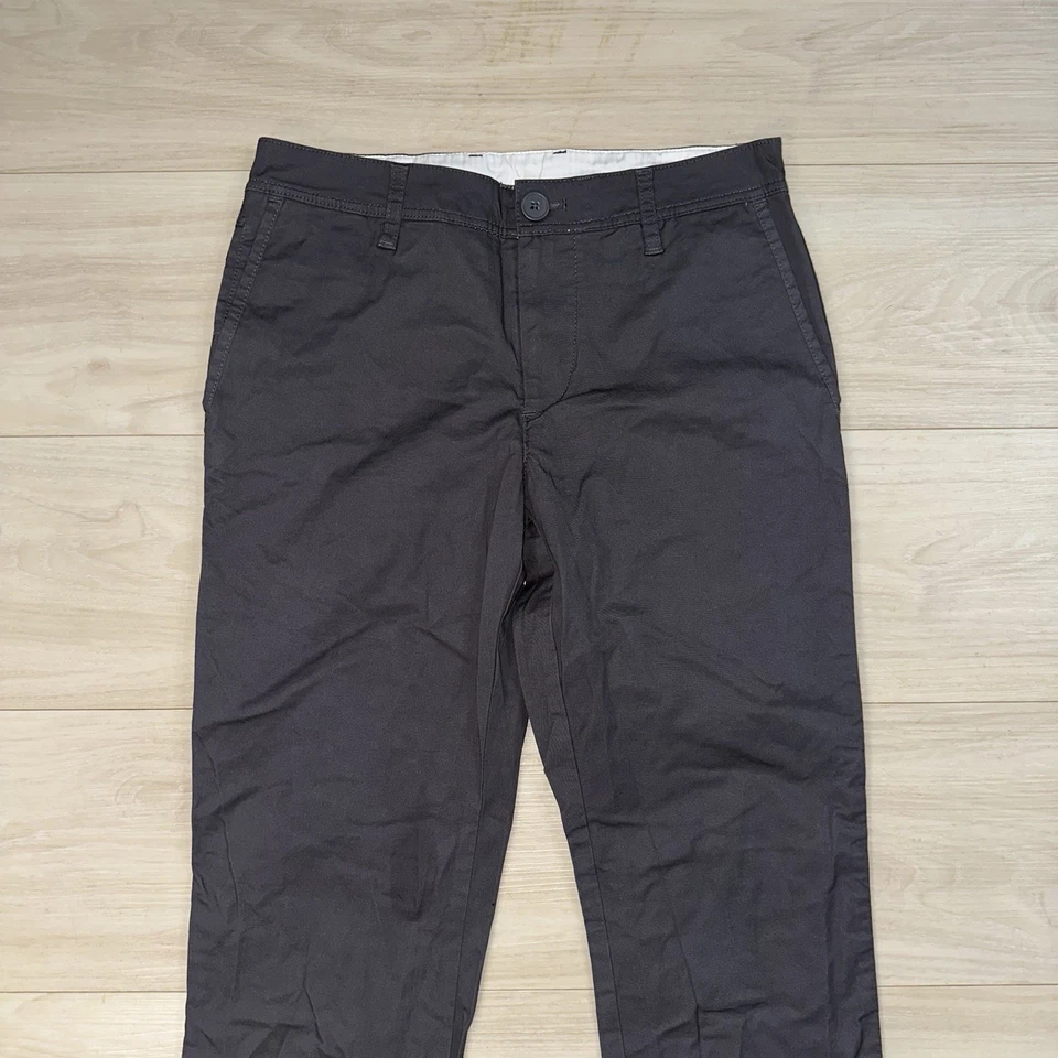 Pantalones chinos ajustados Armani Exchange A|X P45 para hombre talla 29x29 gris algodón elástico Foto 2 de 4