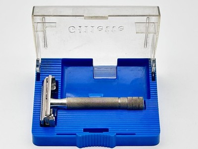 Vintage Gillette Super Speed Razor With Case... 1952 - X3