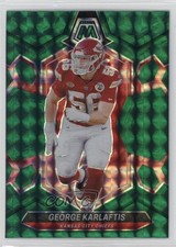 2024 Panini Mosaic Green Mosaic Prizm George Karlaftis #111 1o8k