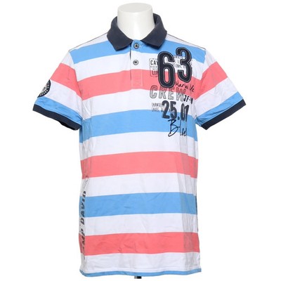 Camp David, Poloshirt, Größe: XL, CI63, Blau/Weiß/Rot, Baumwolle, Streifen #0VH