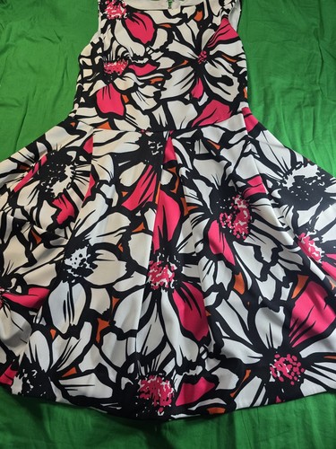 Just Taylor Womrn Floral Print Dress Size 10 - Picture 3 of 8