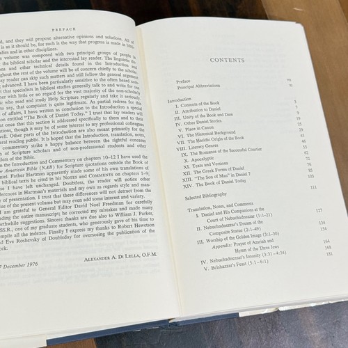 DANIEL, Louis F. Hartman/Alex Di Lella, Anchor/Yale Bible Commentary, 1978 - Picture 9 of 13
