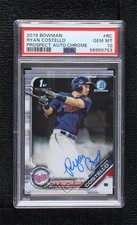 2019 Bowman Chrome Prospect Auto Ryan Costello #CPA-RC PSA 10 GEM MT Auto n0c