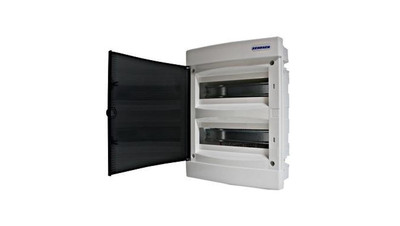  Obudowa podtynkowa z tworzywa 2x12 IP40 drzwi przeźr.N+PE Schrack Technik Polsk