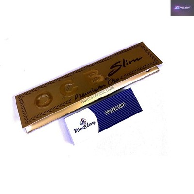 Gold Slim King Size Blättchen - 5 Hefte, umweltfreundliche Auswahl