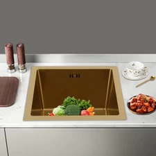Gold Modern Kitchen Sink,  Sink, Multifunctional Stainless Steel Sink