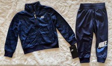NIKE SPORTSWEAR Toddler Boy s Tracksuit Jacket/Joggers Outfit, 2-piece set, 2T