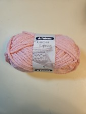 Patons Caressa Express Super Chunky 100g Pink 4415 Lot 751964 75m/82yds