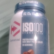 Dymatize ISO100 Hydrolyzed Whey Protein Isolate Chocolate 20 Servings