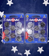16 Rayovac CR2032 3V Lithium Batteries, use with AirTag Tile Pro Devices 2packs